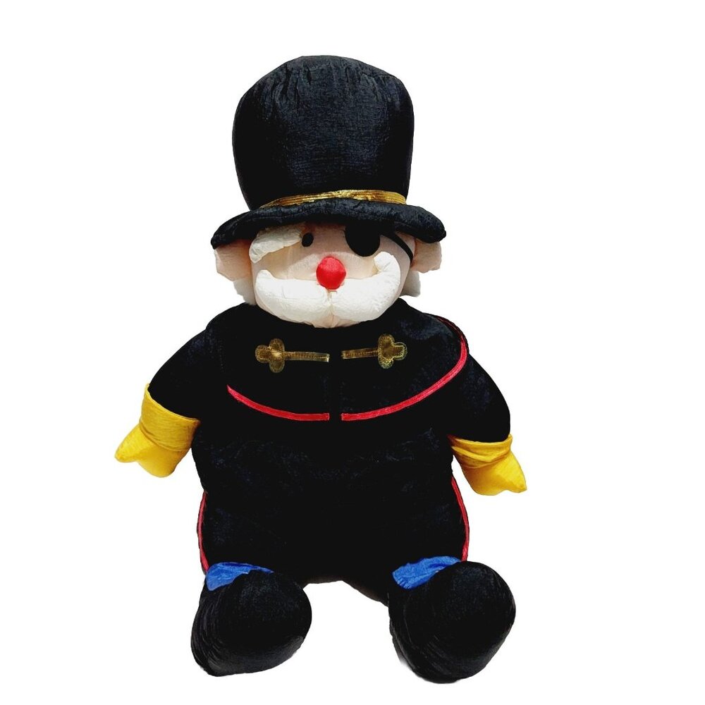 J. S. International Pirate Stuffed Plush Doll Nylon Parachute 1970